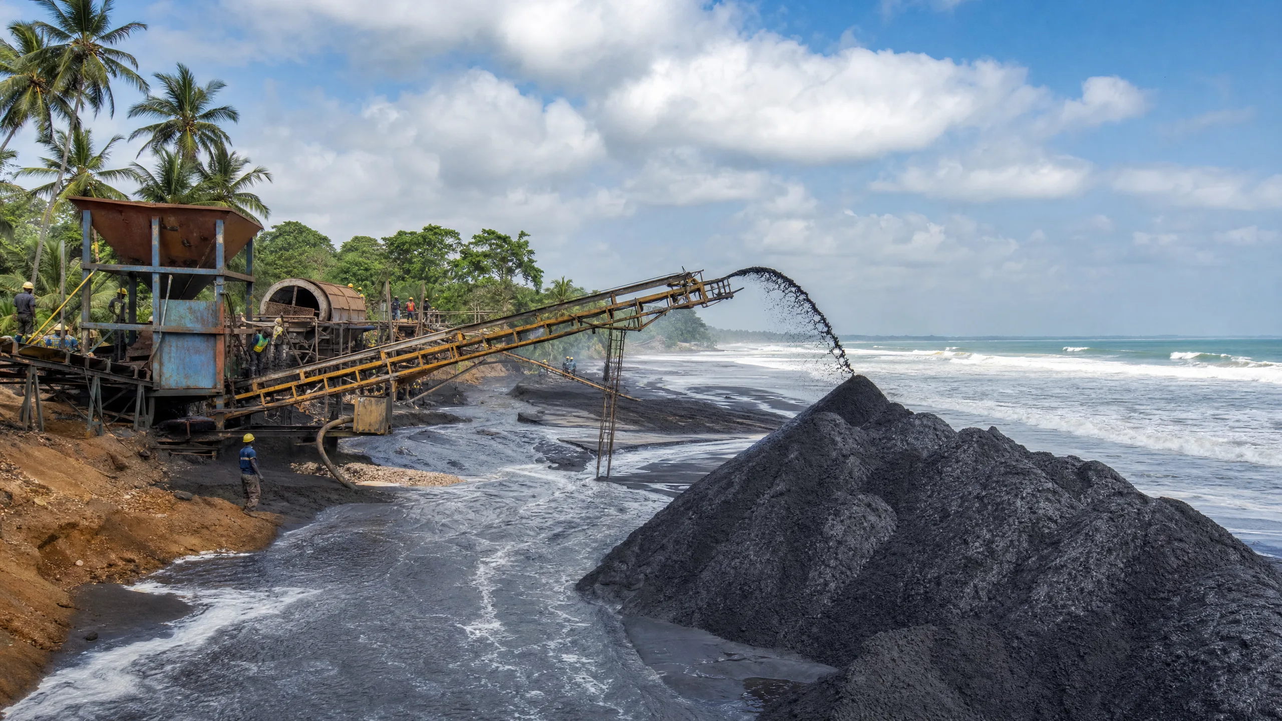 Sierra Leone's Rutile: The World's Largest Natural Deposit of Titanium Mineral