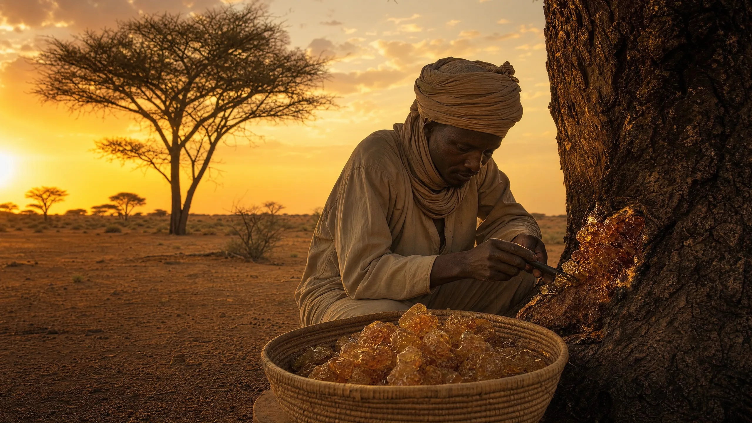 Sudan's Gum Arabic: The Golden Resin Powering Global Food and Pharma