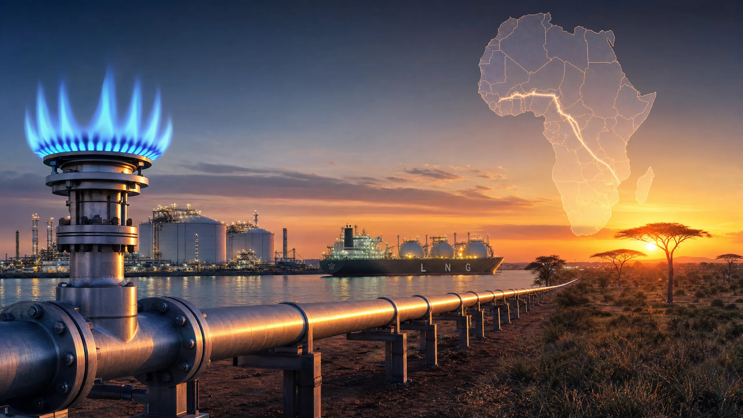 Africa's Natural Gas: 620 Trillion Cubic Feet Powering Energy Transition