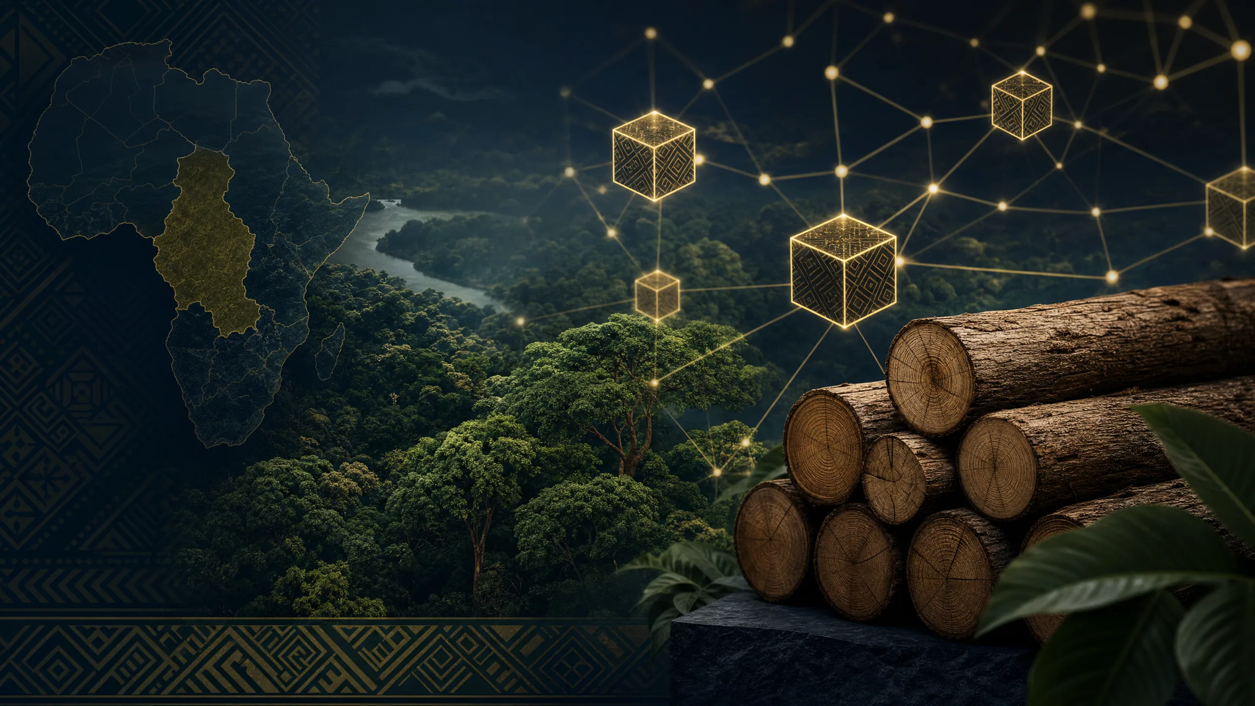 Blockchain for Sustainable Timber Trade in Central Africa's Rainforests