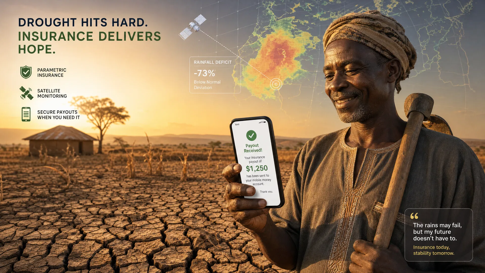 Digital Agricultural Insurance: Parametric Models for Drought-Prone Regions
