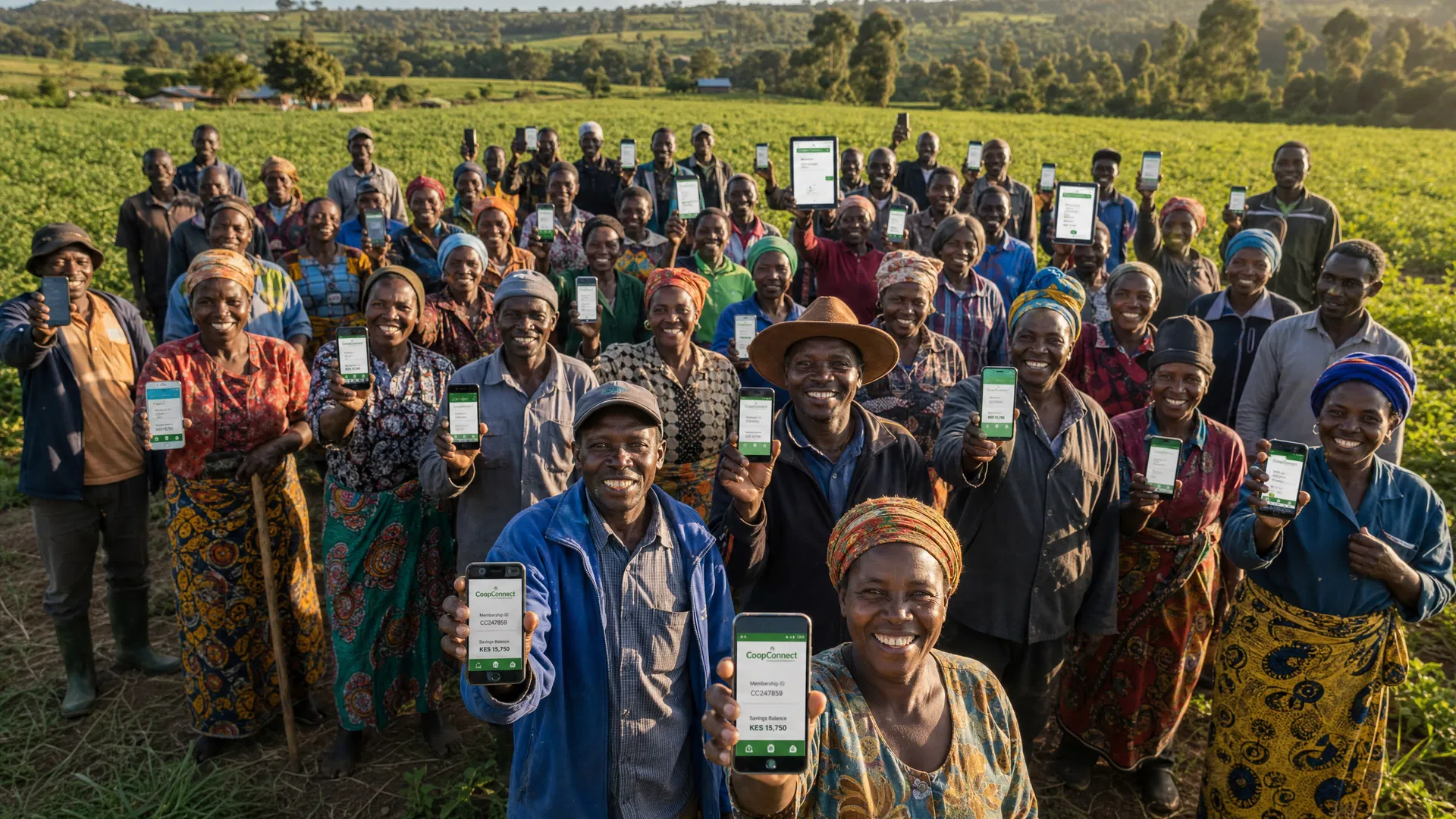 Cooperative Farming Networks: Digital Platforms Connecting 10 Million Smallholders