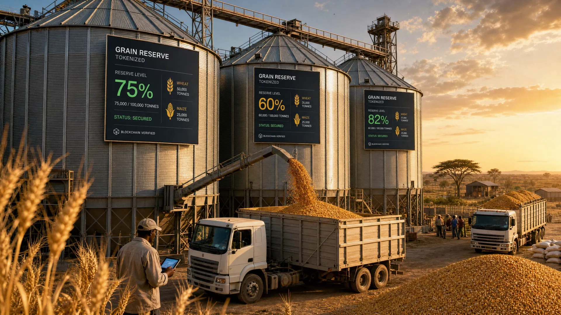 Digital Grain Reserves: Tokenizing Africa's Strategic Food Stockpiles