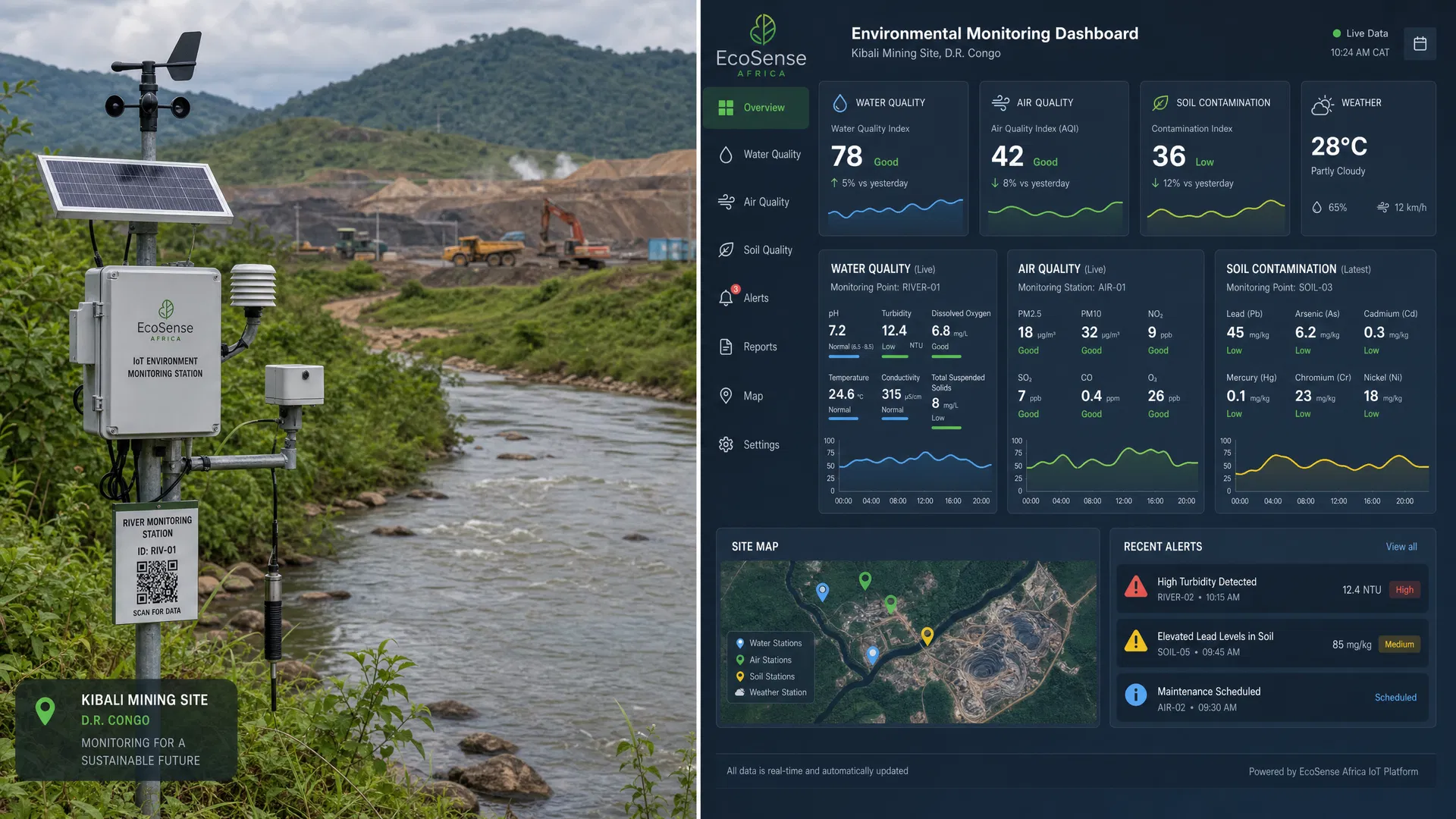 Environmental Monitoring in Mining: IoT and Blockchain for Accountability
