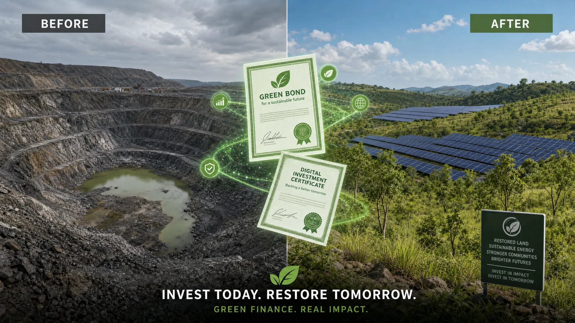 Rehabilitating Abandoned Mines: Digital Bonds for Environmental Restoration