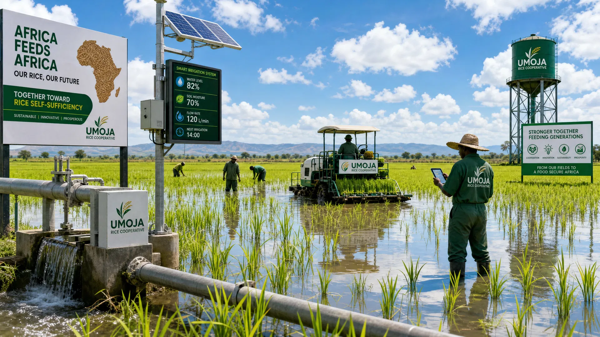 Rice Self-Sufficiency: How Digital Cooperatives Are Reducing Africa's Import Dependency