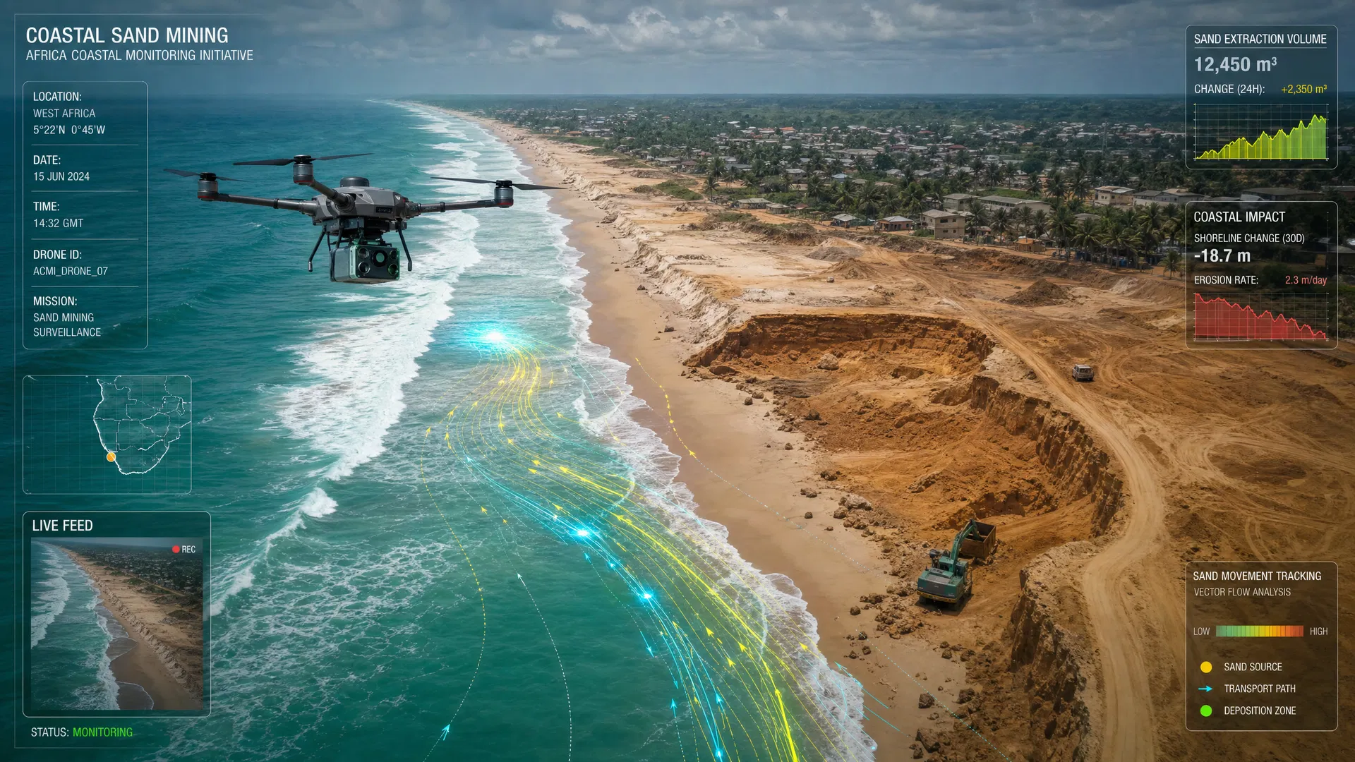 Sand Mining Crisis: How Digital Tracking Can Save Africa's Coastlines