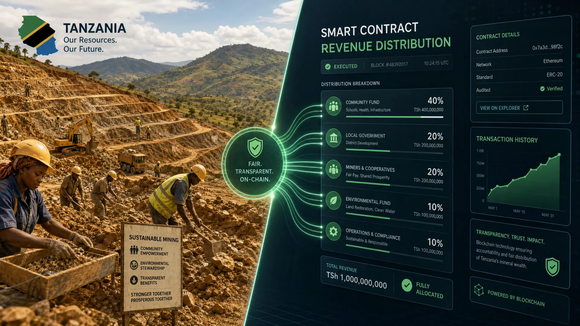 Smart Contracts for Mining Royalties: Ensuring Fair Revenue Distribution in Tanzania
