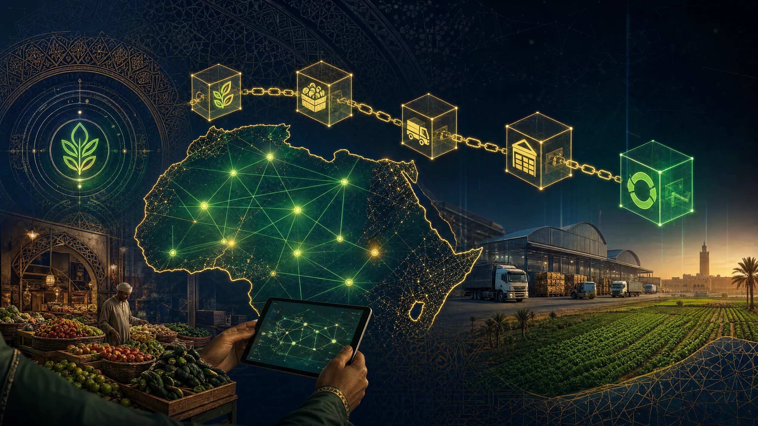 Leveraging Blockchain to Combat Food Waste in North Africa