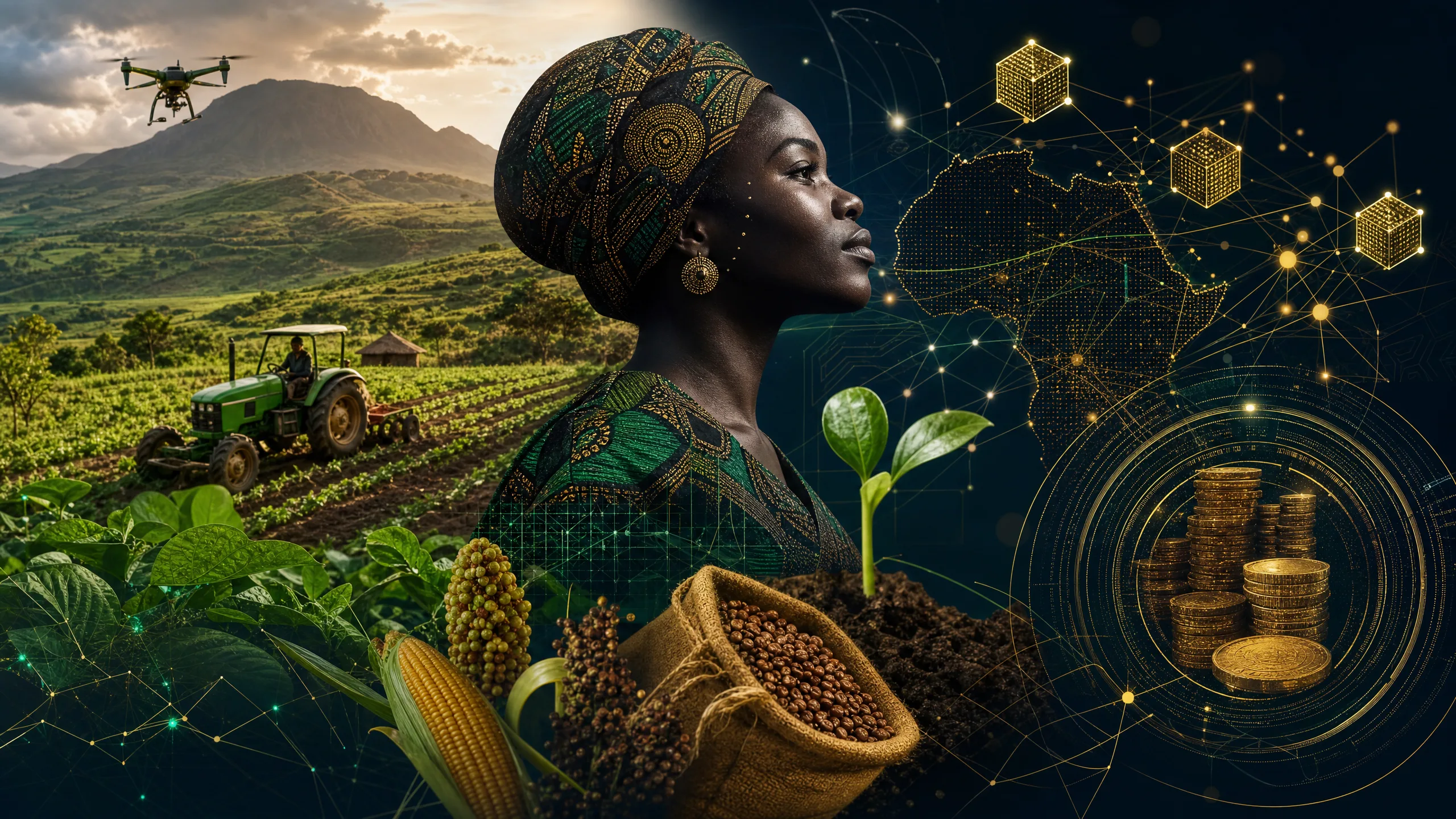 Pan-African Perspective on Agriculture, Digital Finance, and Blockchain