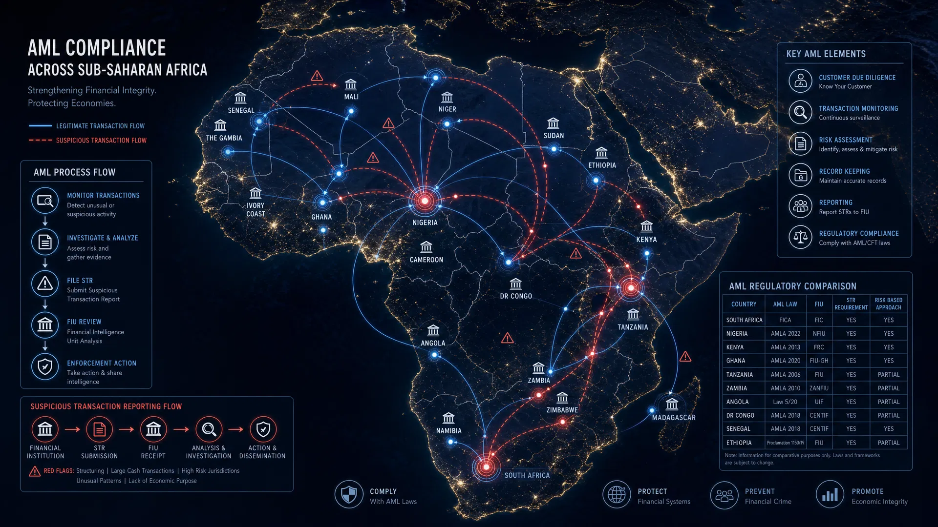 Anti-Money Laundering Regulations Across Sub-Saharan Africa
