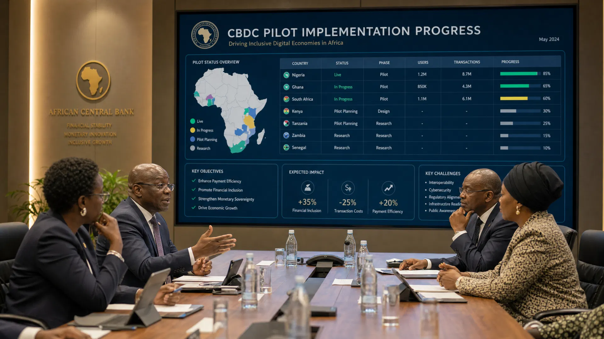 Central Bank Digital Currencies in Africa: Progress and Regulatory Challenges