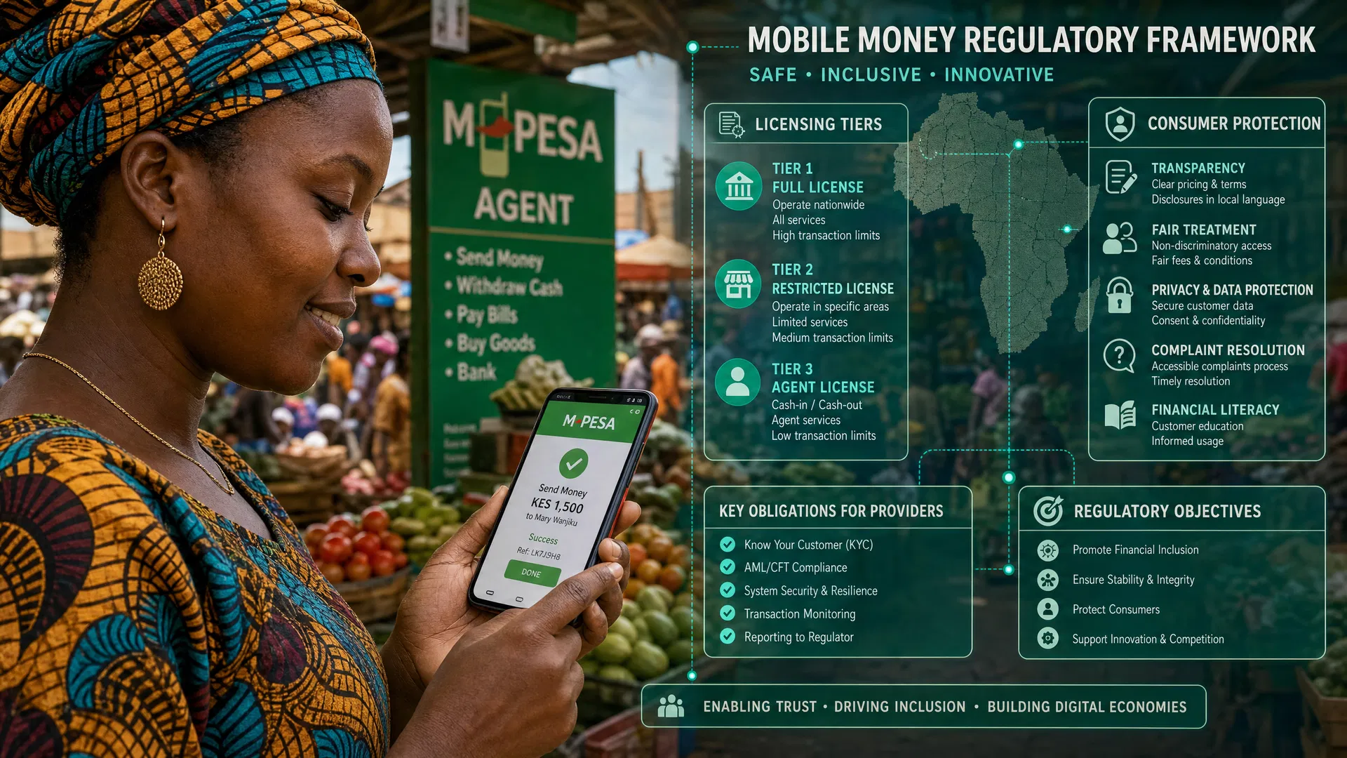 Mobile Money Regulation in Africa: From M-Pesa to Continental Standards