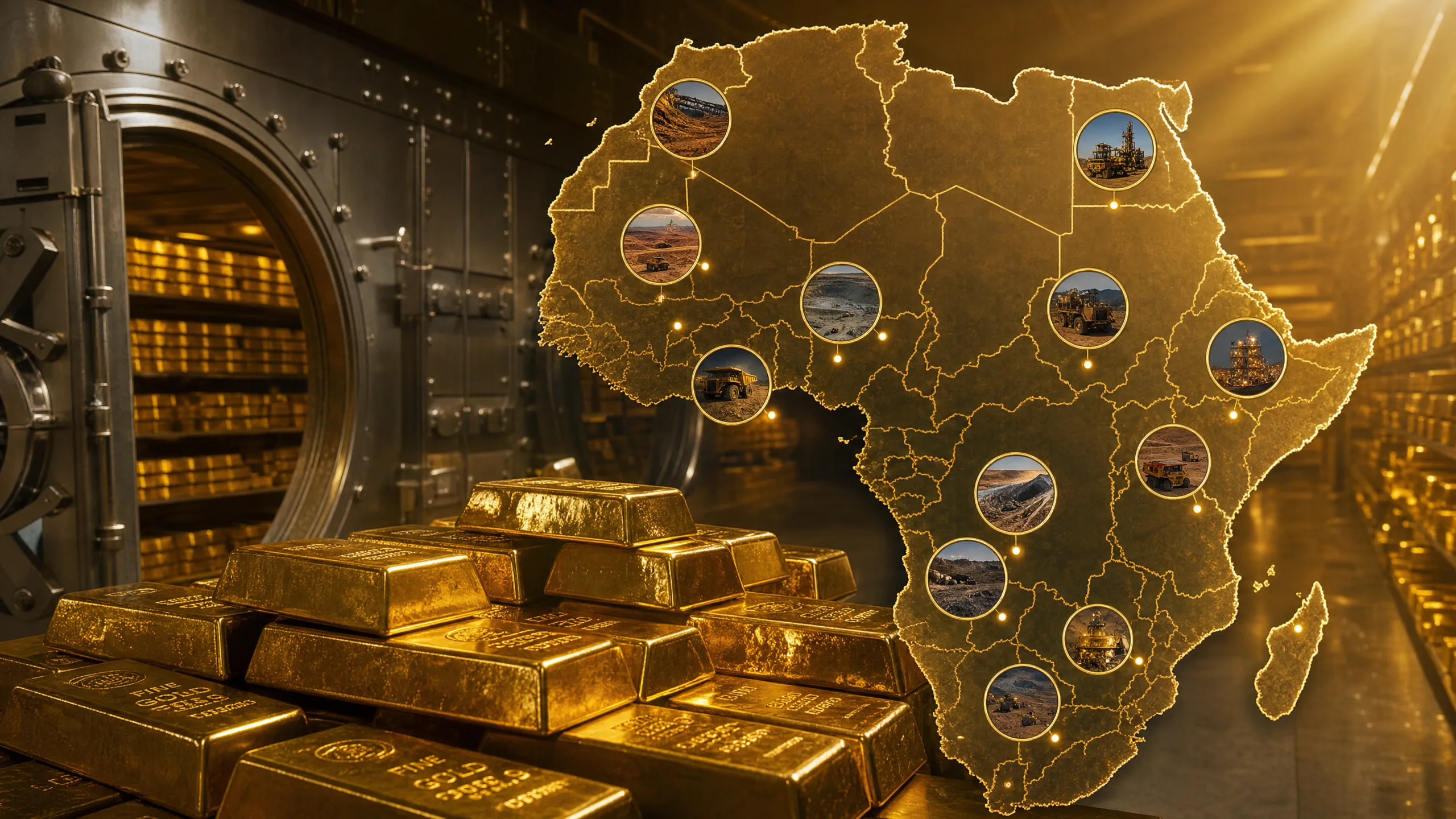 African Gold Production: $30 Billion Industry Across 40+ Nations