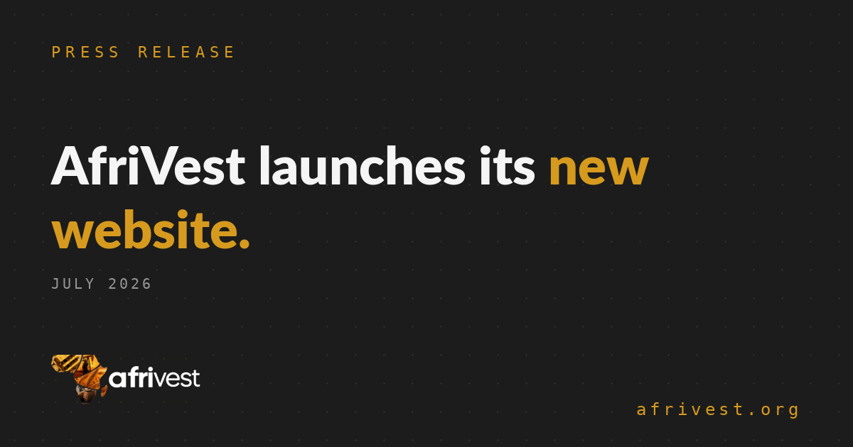The New AfriVest Is Live